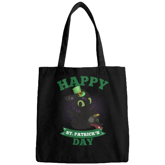Happy St Patricks Day Toothless Bags