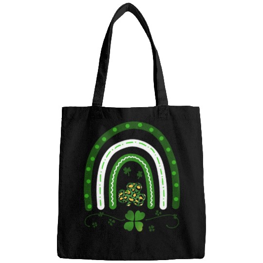 Green Four Leaf Clover .St Patrick's Day Bags