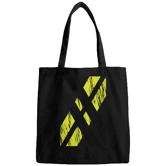 X black and yellow Bags