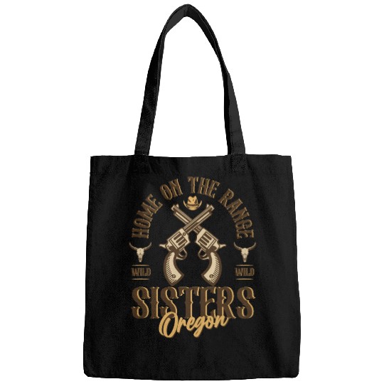 Sisters Oregon wild west town Bags