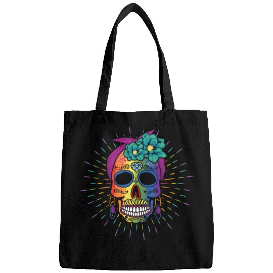 El Dia De Los Muertos LGBTQ LGBT Pride Month Bags