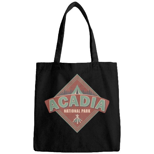 Acadia National Park Maine Vintage US Camping Bags