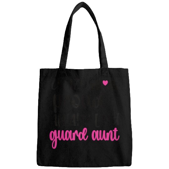 Crazy Proud Always Loud Color Guard Aunt Bags