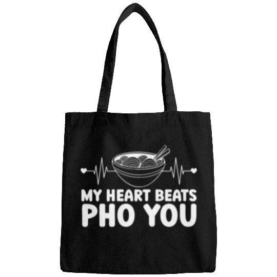 My Heart Beats Pho You Vietnamese Noodles Food Bags