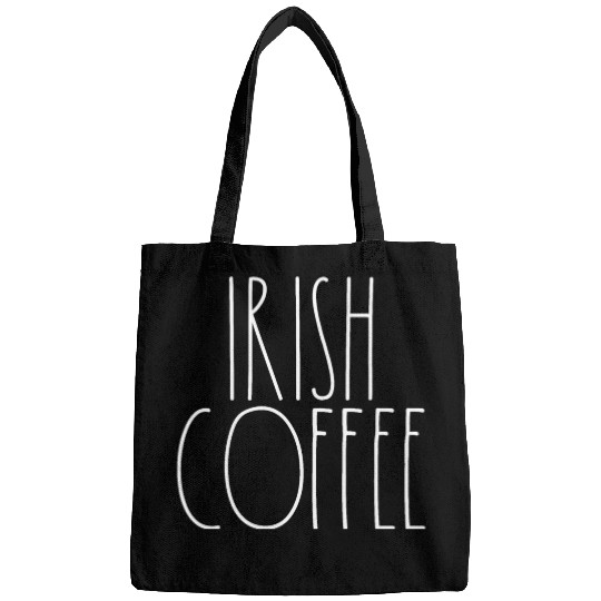 Irish Coffee White Rae Dunn Inspired Minimalist Bags
