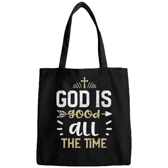 God is good all the time - Jesus Bags