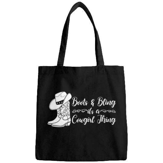 Boots And Bling It's A Cowgirl Thing Bags