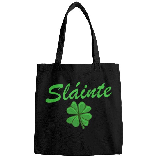 Slainte Shamrock Cheers Salute St. Patrick's Day Bags
