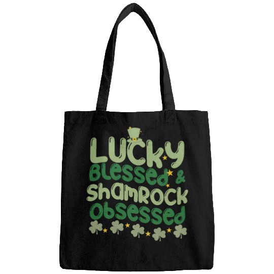 Lucky Blessed & Shamrock Obsessed Bags