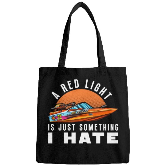 Drag Boat Racing Racer Speed Boat Driver Bags