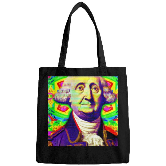 Trippy George Washington Bags