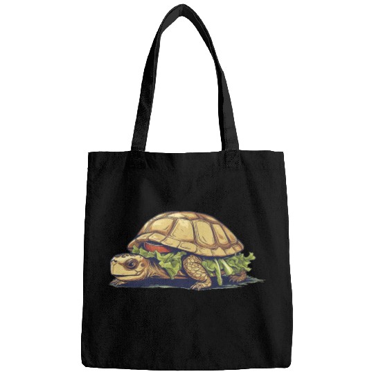 Turtle Sandwich Sticker n' Bags Version