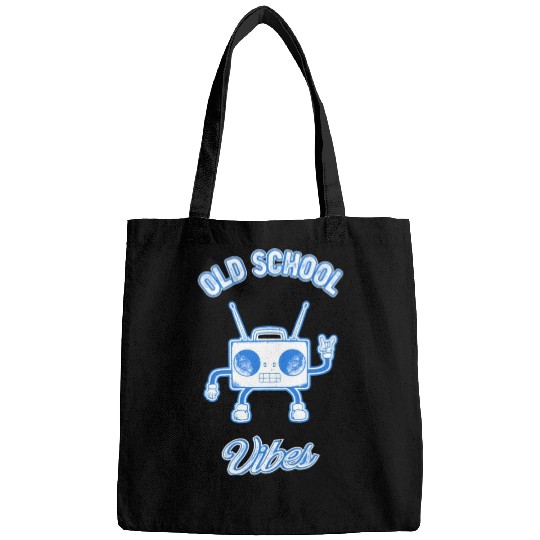 Old School Vibes Retro Beat Box Music Bags