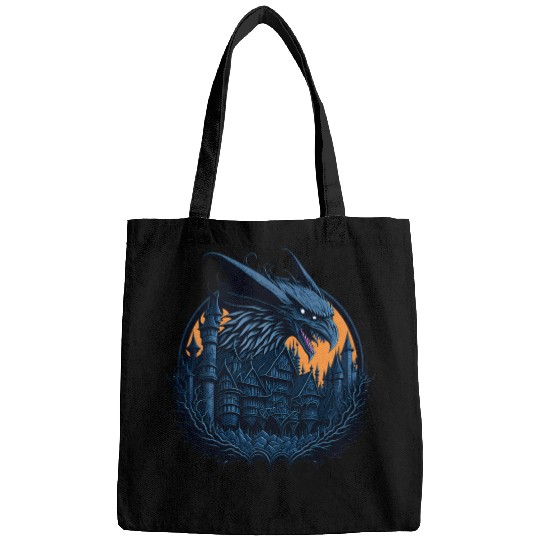 The raven dragon Bags