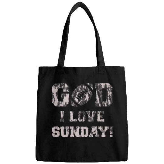 GOD I LOVE SUNDAY Bags