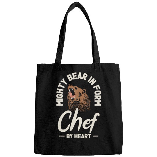Chef Beast Animal Lover Bear Cooking Bags