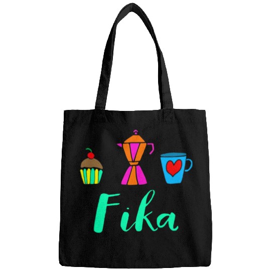 Fika Swedish Sweden Coffee Break Bags