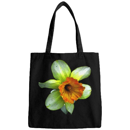 Blooming spring daffodil Bags
