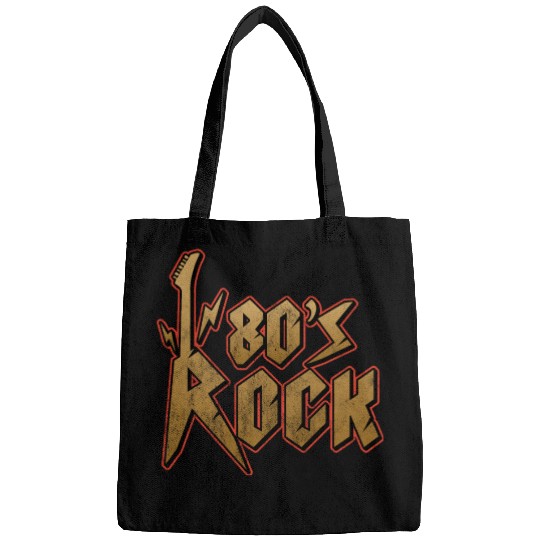 80s Rock Music Genre Eighties Vibe Retro Musician Bags