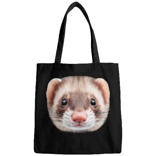 Cute Ferret Face Bags