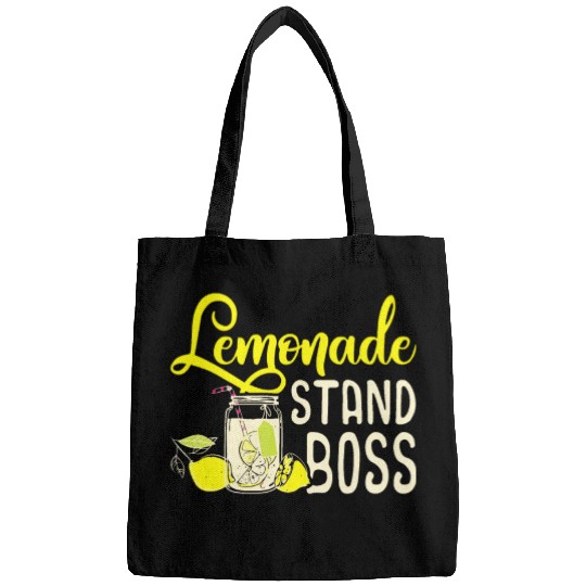 Lemonade Stand Boss Funny Lemon Juice Businesslemo Bags