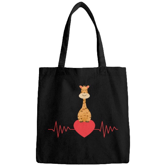 GIRAFFE HEARTBEAT Bags