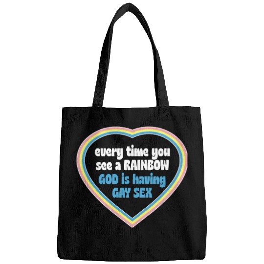 Every Time You See A Rainbow God Is Having Gay sx Bags
