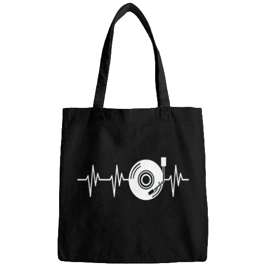 Vinyl Heartbeat Funny Disk Jockey DJ Gift Bags