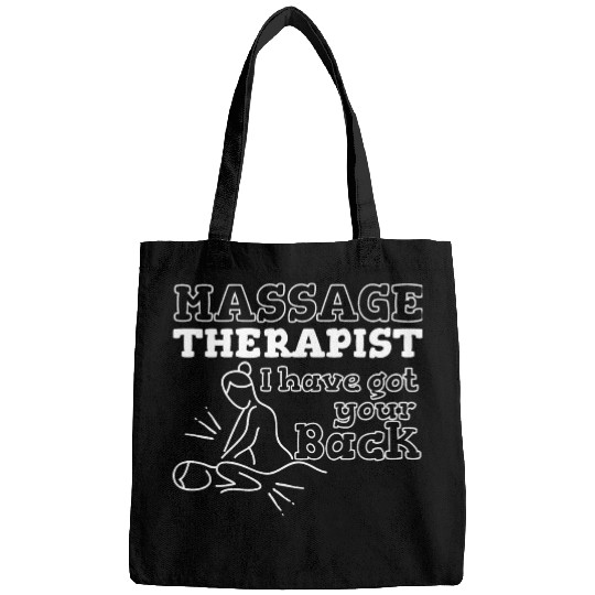 Massage Therapist I Got Your Back Bags