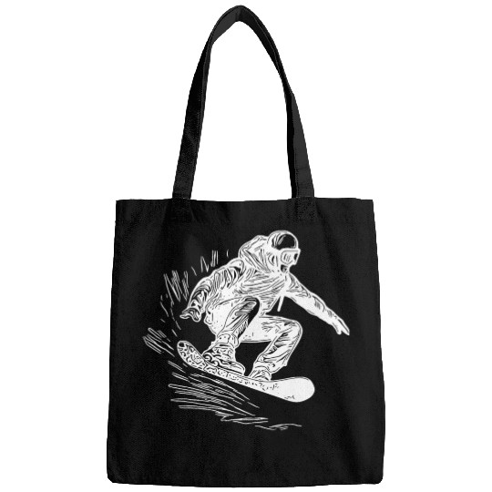 Snowboarding Jump Style Crass Snowboard Move Bags