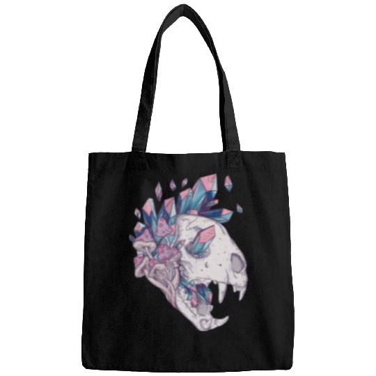 Crystal Cat Skull Bags