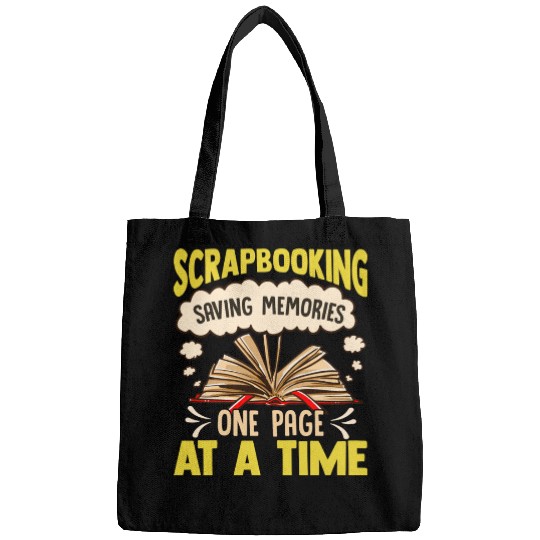 Scrapbooking saving Memories One Page At A Time Bags