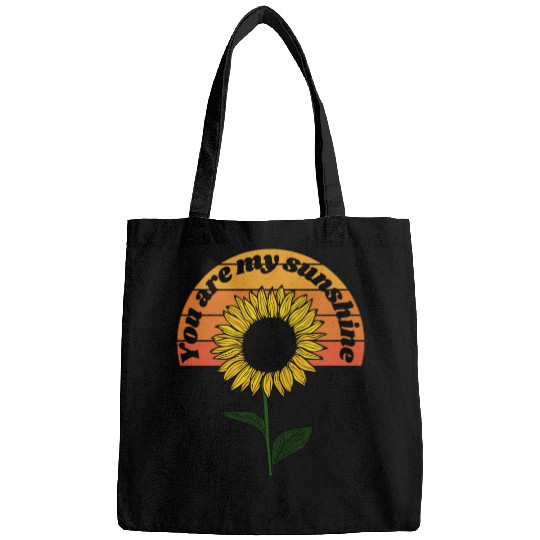 You are my sunshine - Flowers Positivity Design Bags