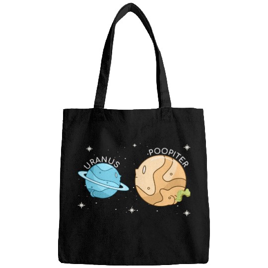 Uranus Poopiter Funny Uranus Planet Space Lover Bags