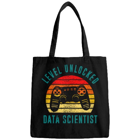 Data Scientist Set Goal Data Science Mining Analys Bags
