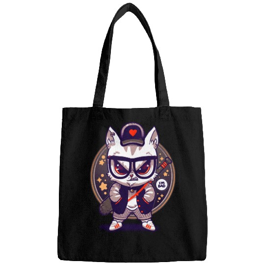 Bad Cute Cat Bags