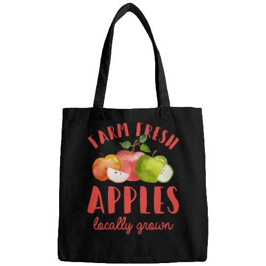 Apple Picking Farm Fresh Apples Farmer For Kids Bags