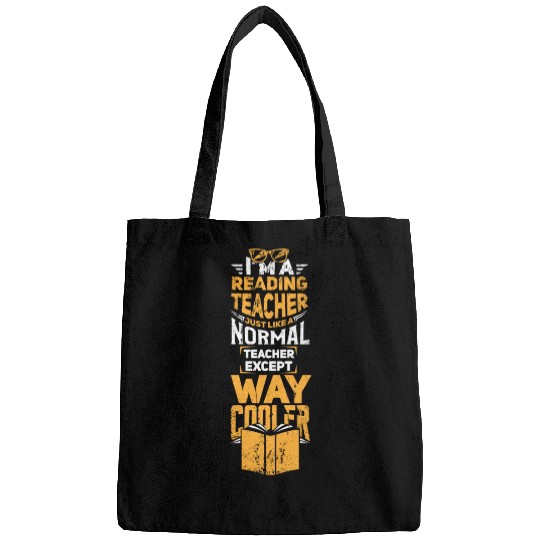 Cool Reading Teacher Bags