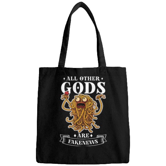 Atheist Atheism Flying Spaghetti Pastafarianism Bags