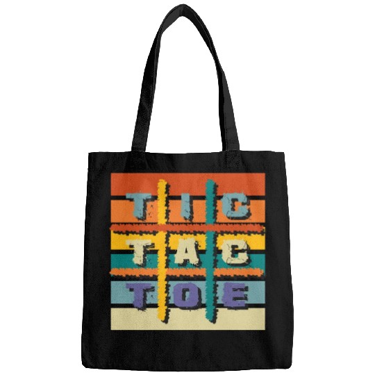 Retro Tic Tac Toe Bags