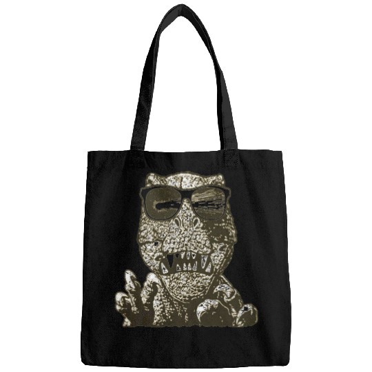 Dinosaur wear sunglasses Bags