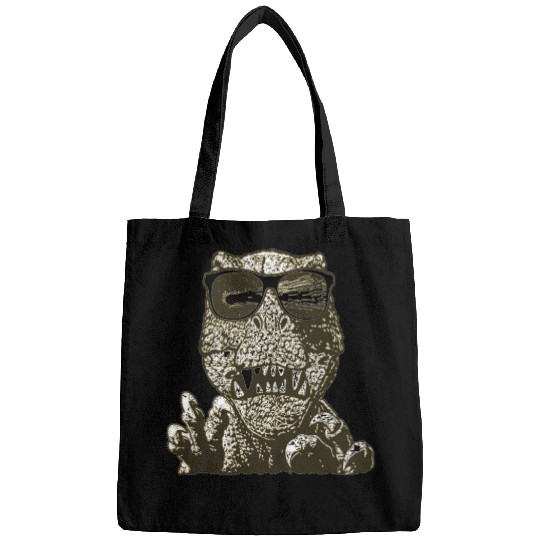 Dinosaur wear sunglasses Bags