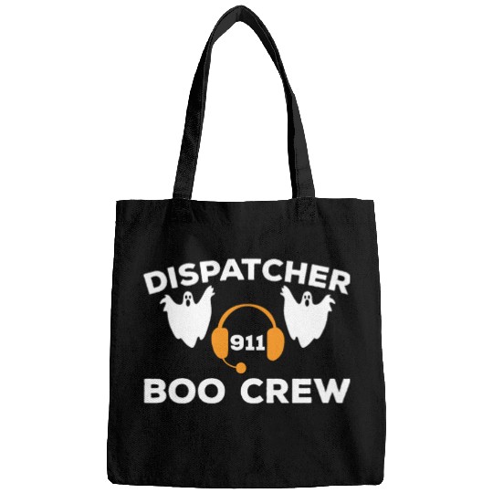Funny Dispatcher 911 Boo Crew Spooky Halloween Bags