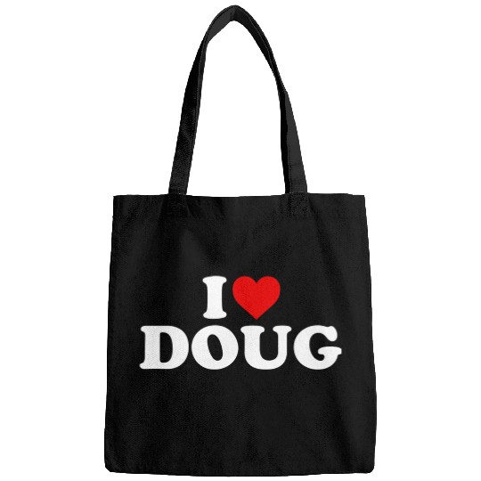 I Love Doug He Bags