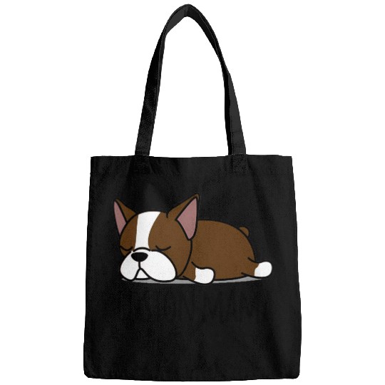 Red Boston Terrier Boston Mama Bags