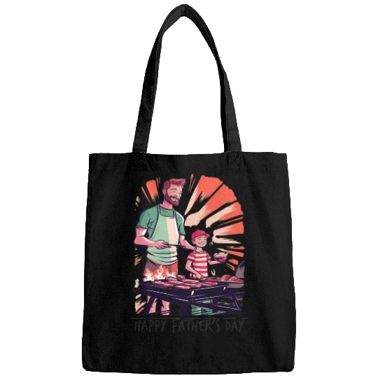 Father and Son Barbecue Father's Day Gift Bags