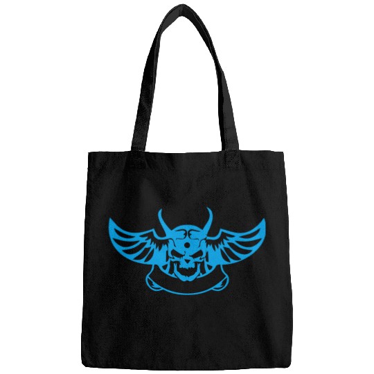 angry bird skull Bags