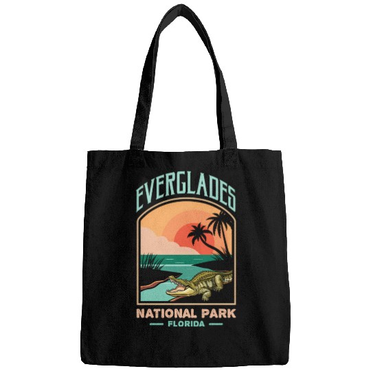 Everglades National Park Us Crocodile Florida Alli Bags
