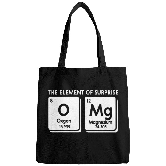 Periodic Table Omg The Element Of Surprise Science Bags