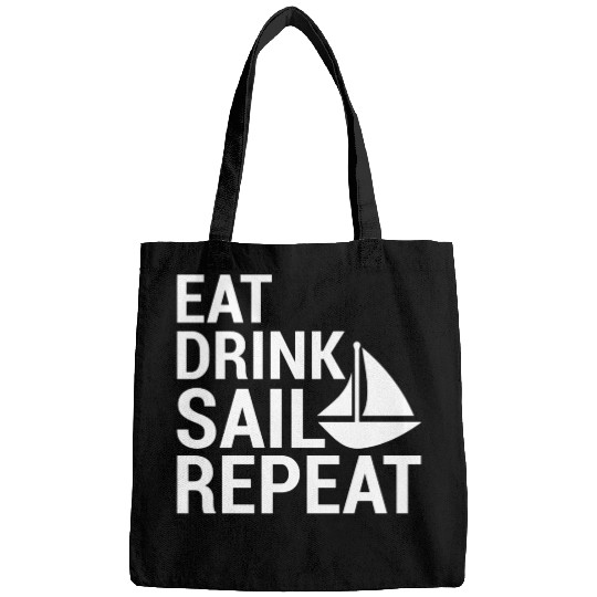 Sailor Sailing Sailing Ship Saying Bags